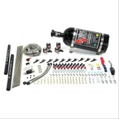 Nitrous Outlet 00-10496-R-10 Direct Port Nitrous System – Tunable Single-Nozzle Kit 1