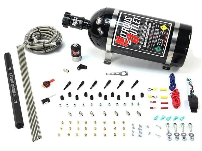 Nitrous Outlet E85-Compatible Nitrous System – 00-10433-E85-L-Ds-12 1
