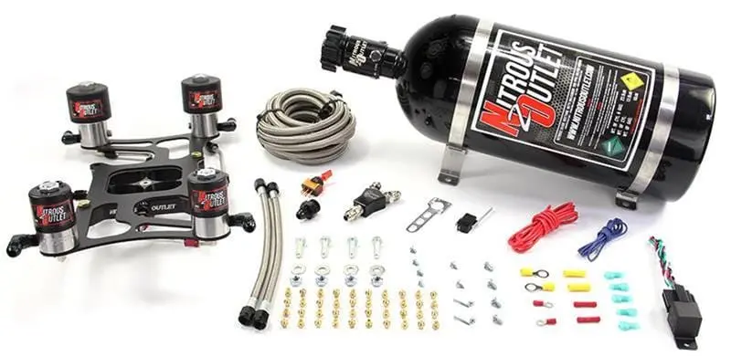 Nitrous Outlet Gen3 Nitrous System Kit – Universal Wet Setup, Part 00-10628-Gen3-10 1