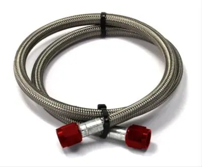 Nitrous Outlet 00-20890 Stainless Braided Nitrous Hose – Flexible, High-Pressure Rated 1