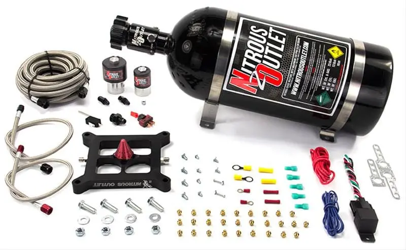 Nitrous Outlet Stinger Plate Nitrous System – Single-Stage Plate Kit, 00-10602-00 1