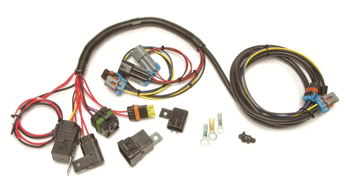 Painless Performance 30817 Headlight Conversion Wiring Harness – Plug-And-Play Led/Led-Compatible Upgrade 1