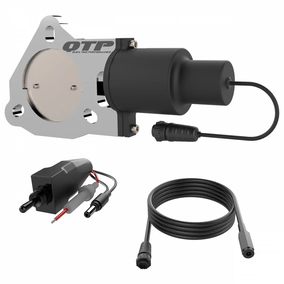 Quick Time Diy Electric Exhaust Cutout System – Dual 2.75" Inlet 1