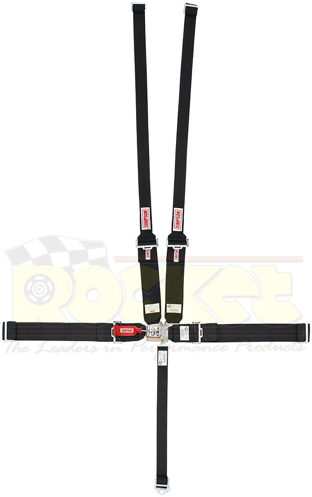 5-Point Dual-Anchor Hans Device Harness – Si29064Bk-Hn 1