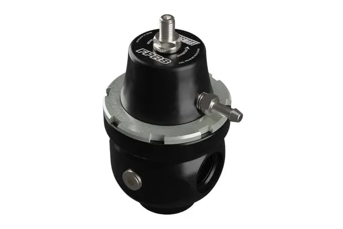 Fpr8 Efi Fuel Pressure Regulator – 1:1 Ratio, Black Anodized Body, Part Ts-0404-1032 1