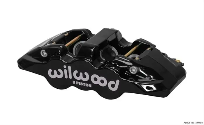 Wilwood Aero6 Radial-Mount Brake Caliper – 6-Piston, Black Finish, Part 120-13294-Bk 1