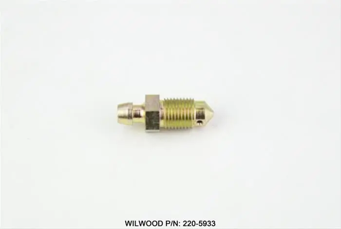 Wilwood 220-5933 Stainless Steel Brake Bleeder Screws – Precision Threaded Valves 1