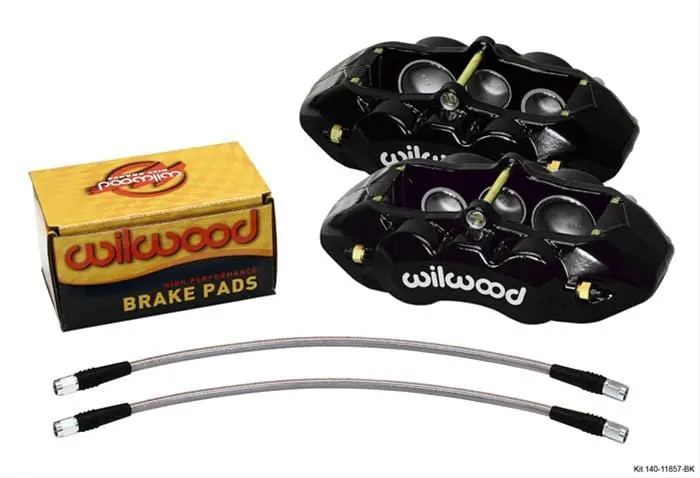 Wilwood D8-6 Six-Piston Brake Calipers – Black Finish (Part #140-11857-Bk) 1