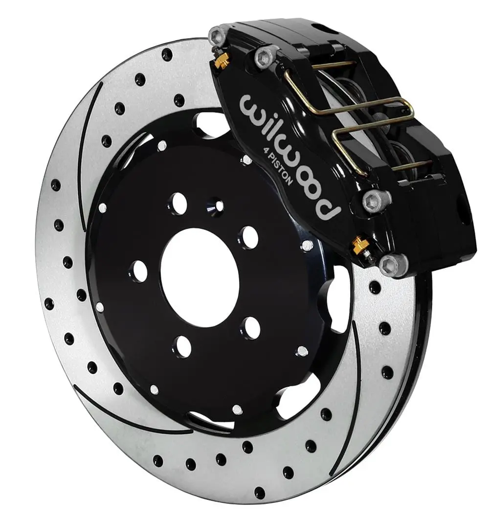 Wilwood Dynapro Radial-Mount Big Brake Front Hat Kit With Premium Components 1