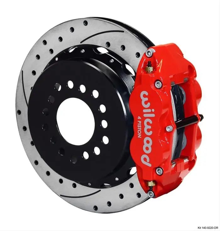 Wilwood 140-9220-Dr Forged Superlite 4R Rear Big Brake Kit With Integrated Parking Brake 1