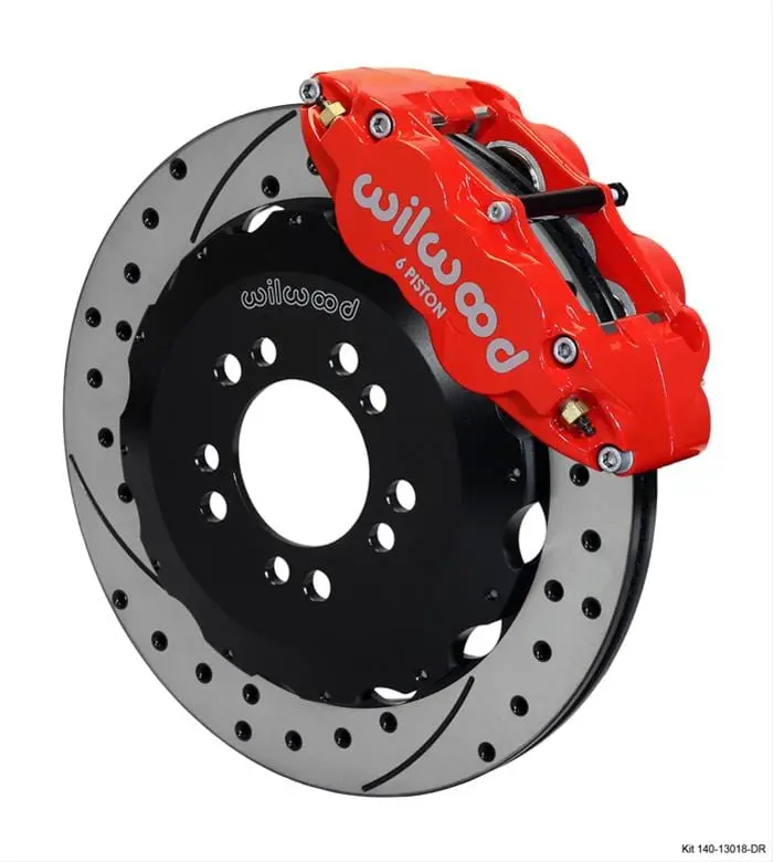 Wilwood Forged Superlite 6R Narrow Front Big Brake Kit – 140-13018-Dr 1
