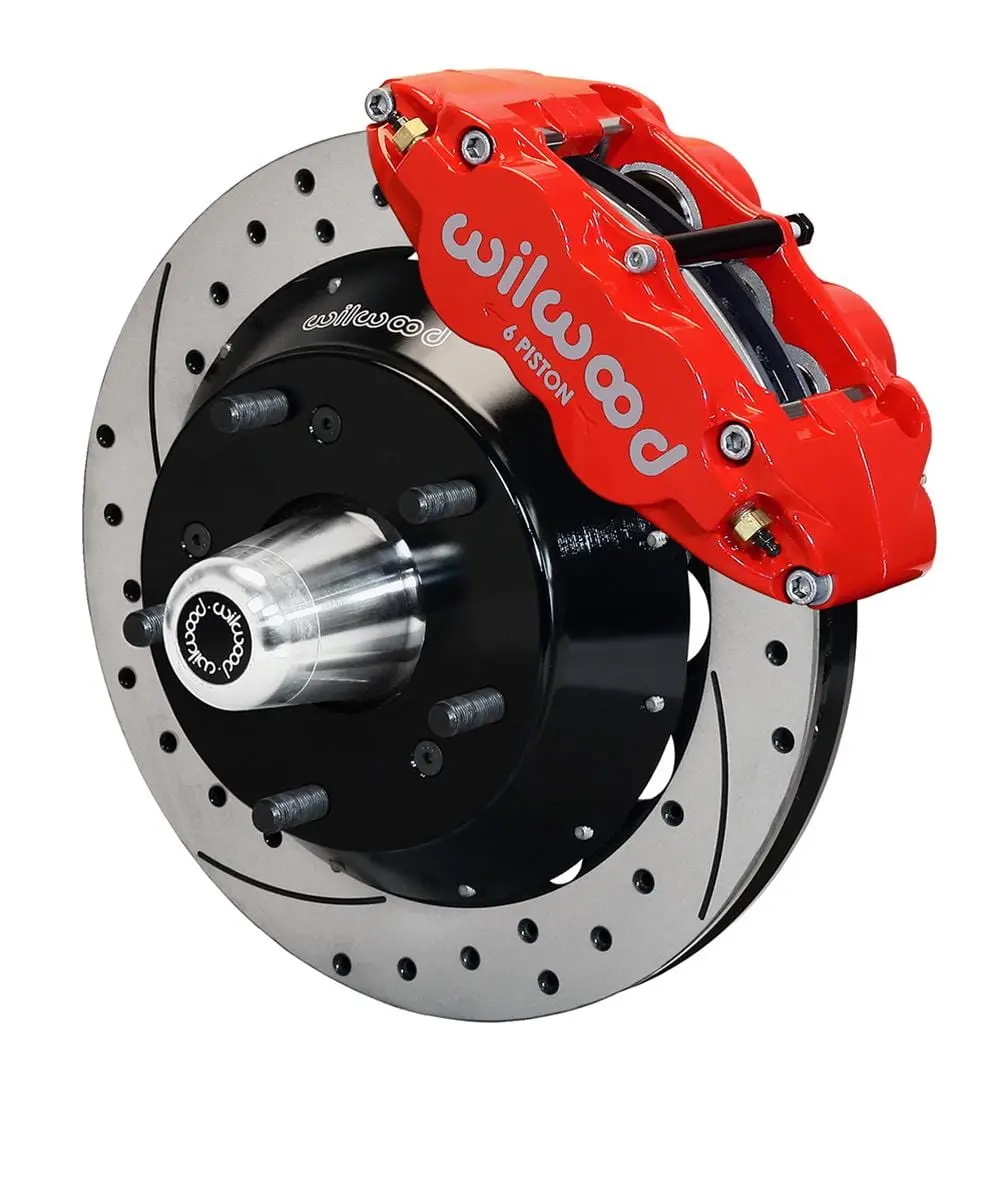 Wilwood 140-15279-Dr Forged Narrow Superlite 6R Front Big Brake Kit – Track-Focused Stopping Power 1